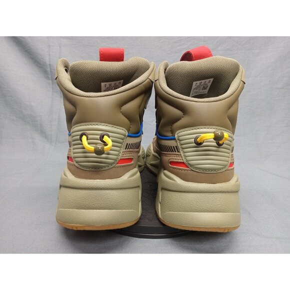 Puma Boys RS-X Mid M.I. JR Green Black Size 7 NEW NO BOX! - Picture 7 of 11